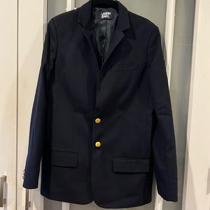Boys lands end navy blazer, size 20